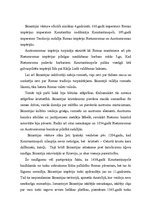 Eseja 'Bizantijas impērija', 1.