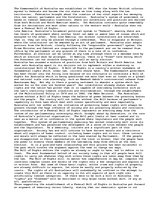 Eseja 'Does Australia Need a Federal Bill of Rights?', 1.