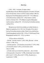 Konspekts 'Jānis Loja', 1.