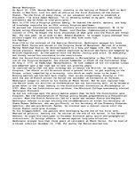 Eseja 'George Washington', 1.