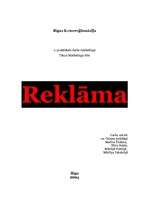 Konspekts 'Reklāma', 1.