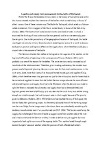 Eseja 'Logistics and Supply Chain Management during Battle of Stalingrad', 1.