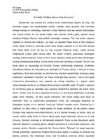 Eseja 'Komēdija - traģēdija. Krišjāņa Barona ielas fenomens', 1.