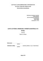 Referāts 'Linux atvērtā pirmkoda operētājsistēmas un ētika', 1.