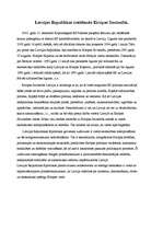 Eseja 'Latvijas Republikas iestāšanās ES', 1.