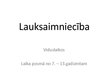 Prezentācija 'Lauksaimniecība viduslaikos posmā no 7. līdz 13.gadsimtam', 1.