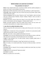 Paraugs 'Bērnudārza izlaiduma scenārijs', 1.