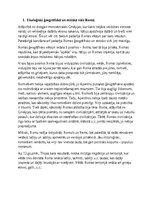 Eseja 'Ekoloģiski ģeogrāfiskā un etniskā vide Romā.', 1.