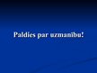 Prezentācija 'Reklāmas un noieta stimulēšanas izmantošanas saistība a/s "Drogas"', 18.