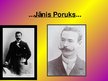 Prezentācija 'Jānis Poruks', 1.