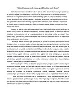 Eseja 'Stimulēšana un motivēšana, priekšrocības un trūkumi', 1.