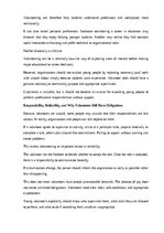 Eseja 'Volunteering and helping others', 6.
