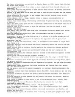 Eseja 'The Theory of Evolution', 1.