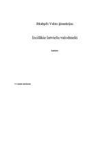 Konspekts 'Izcilākie latviešu valodnieki', 1.