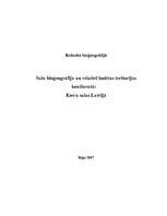 Konspekts 'Ezeru salas Latvijā', 1.