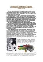 Konspekts 'Oskars Kalpaks', 1.