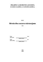 Referāts 'Būvniecības nozaru raksturojums', 1.