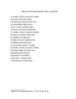 Eseja 'Eseja par Ārijas Elksnes dzejoli "Klusums"', 1.