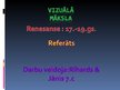 Referāts 'Renesanses māksla', 1.