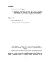 Referāts 'Tirgus izpēte. Uzņēmums "Pure chocolate"', 5.