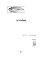 Referāts 'Darbaholisms', 1.