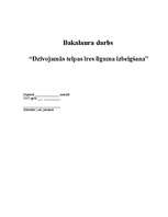 Diplomdarbs 'Dzīvojamās telpas īres līguma izbeigšana', 1.