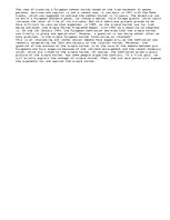 Eseja 'The Single Market: the Arguments for and Against', 1.