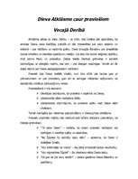 Referāts 'Dieva Atklāsme caur praviešiem Vecajā Derībā', 1.