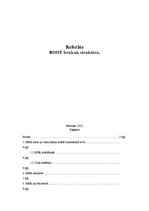 Konspekts 'BOOT ieraksta struktūra', 1.