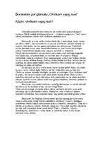 Eseja 'Regīnas Ezeras grāmata "Cilvēkam vajag suni"', 1.