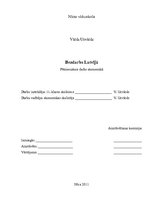 Referāts 'Bezdarbs Liepājas reģionā', 1.