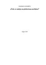 Referāts 'Čeki, to emisija un pielietošana norēķinos', 1.