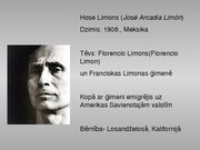 Referāts 'Hose Limons', 28.