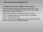 Referāts 'Hose Limons', 32.