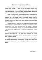 Eseja 'Literatūra ir nezināmā meklēšana', 1.