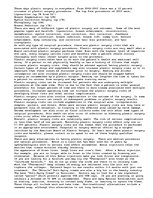 Eseja '"If Looks Could Kill": Plastic Surgery Paper', 1.