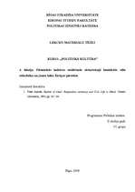 Konspekts 'Pilsoniskās kultūras veidošanās vēsturiskajā kontekstā: vēlo viduslaiku un jauno', 1.