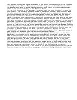 Eseja 'A Commentary on the Last Three Paragraphs of "The Great Gatsby"', 1.