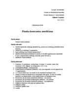 Paraugs 'Planka konstantes noteikšana', 1.