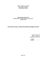 Konspekts 'Konstrukcijas mezgla ar gredzenveida gludiem pretbīdņiem pārbaude', 1.