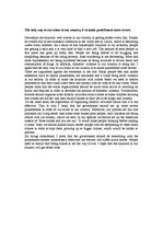 Eseja 'The Only Way to Cut Crime in Our Country is to Make Punishment more Severe', 1.