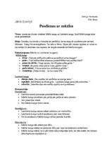 Konspekts 'Literatūra "Pusdienas ar mūziku"', 1.