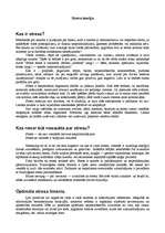 Referāts 'Stresa teorija', 1.