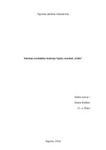 Referāts 'Valodas savdabība Andreja Upīša romānā "Zelts"', 1.