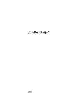 Referāts 'Lielbritānija', 1.