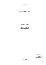 Biznesa plāns 'Biznesa plāns SIA "Afiko"', 1.