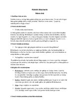 Konspekts 'Rūdolfa Blaumaņa noveles "Nāves ēnā" analīze', 1.