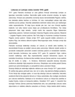 Konspekts 'Lietuvas un Latvijas valstu izveide 1918.gadā', 1.