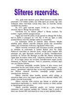 Eseja 'Slīteres rezervāts', 1.
