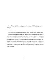 Prakses atskaite 'Prakses pārskats SIA "PricewaterhouseCoopers"', 5.